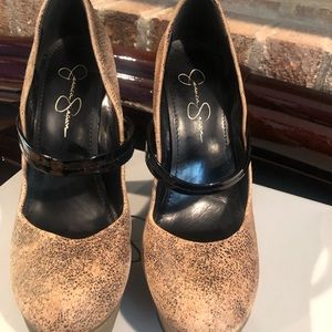 Jessica Simpson Round Toe Stiletto Heels